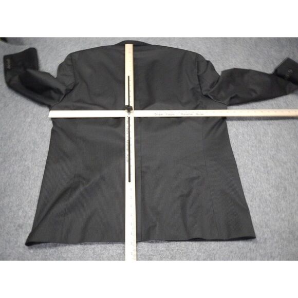Lauren Ralph Lauren Blazer Men's Size 48R Pinstripe Black Two Button EUC - Picture 6 of 12